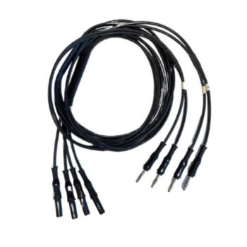 Faisceau câble 4 voies (clips ECG non fournis)